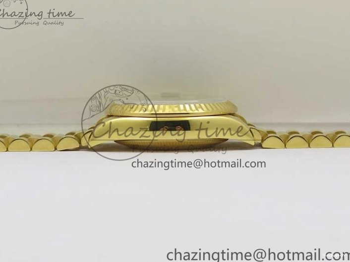 Best 31mm Malachite Bracelet EWF on Dial YG Daydate YG Edition 278288 Green ETA2688 President 0416